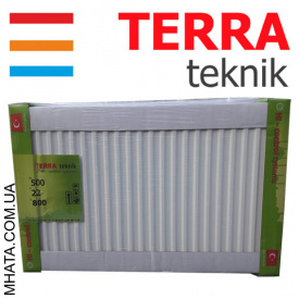 Радиатор стальной TERRA teknik т22 500x700 боковое подключение