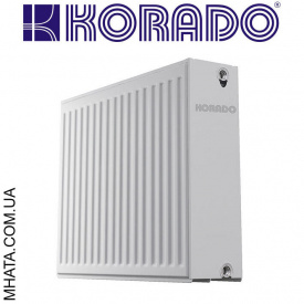 Сталевий радіатор KORADO 33 400x700 бокове підключення