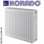 Стальной радиатор KORADO 33 300x2300 боковое подключение Ромны