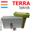 Радиатор стальной TERRA teknik т22 300x1300 боковое подключение Хмельницкий