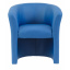 Кресло Richman Бум Единица 650 x 650 x 800H см Zeus Deluxe Blue Синее Ровно