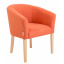 Кресло Richman Версаль 65 x 65 x 75H Бонд 07 Оранжевое Запорожье