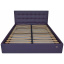 Кровать Richman Честер 140 х 200 см Madrit-0965 С подъемным механизмом и нишей для белья Фиолетовая (rich00148) Надвірна