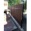 Забор двусторонний 0,45 мм мат коричневый (RAL 8017) (Италия) Красноград