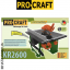 Стационарная циркулярная пила ProCraft KR-2600/200 Тернополь