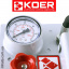 Инструмент опрессовочный ручной KOER KW.100 12л, 60Бар, 8кг, поршень-латунь, 190*530*305 Коростень