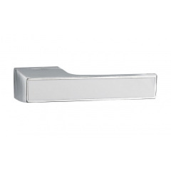 Дверная ручка MVM Furniture Z-1440 MOC/WHITE Матовый старый хром/белый Херсон