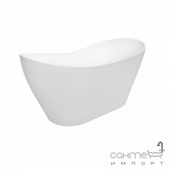 Отдельностоящая ванна с сифоном Besco PMD Piramida Viya 160x70 белая Черкассы