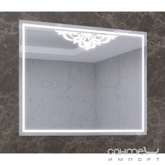 Дзеркало з LED-підсвічуванням для ванної кімнати Marsan Christine Стрий