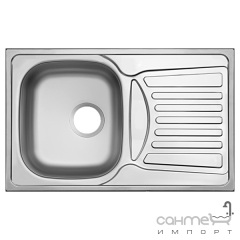 Кухонна мийка Ukinox Comfort COP 780.480 GT 8K полірована нерж. сталь Вінниця
