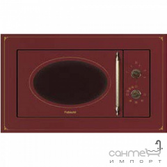Встраиваемая микроволновая печь с грилем Fabiano FBMR 46 BURGUNDY бордовый Запорожье