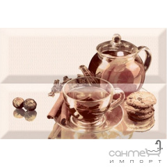 Плитка керамическая декор ABSOLUT KERAMIKA Serie Tea 01 Composition Кременец