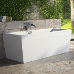 Отдельностоящая ванна с сифоном Besco Vena 170x75 белая Тернопіль