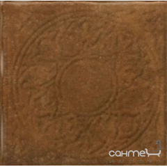 Плитка напольная декор 33.3х33.3 Cerrol Cortona DEKOR BROWN (коричневая) Ромны