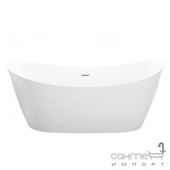 Акриловая отдельностоящая ванна Rea Ferrano REA-W0106 белая Камень-Каширский