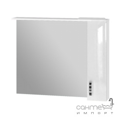 Зеркальный шкаф Ювента Trento TrnMC-100 правый белый Луцьк