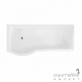 Асимметричная ванна Besco Inspiro 150x70 белая левая
