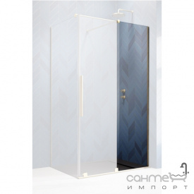 Нерухома стінка для душової кабіни Radaway Furo Gold 10110730-01-01 золото / прозоре скло