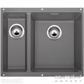 Фото - Гранитная кухонная мойка на полторы чаши Blanco Subline 340/160-U Silgranit 523565 правая, серый беж Гранитная кухонная мойка на полторы чаши Blanco Subline 340/160-U Silgranit 523565 правая, серый беж