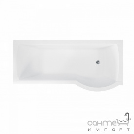 Асиметрична ванна Besco Inspiro 150x70 біла права