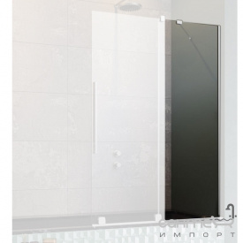 Неподвижная часть шторки на ванну Radaway Furo PND II 10112494-01-01 хром/прозрачное стекло