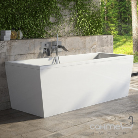 Отдельностоящая ванна с сифоном Besco Vena 170x75 белая