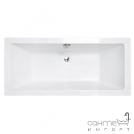 Прямоугольная акриловая ванна Besco Quadro Slim 155x70 белая