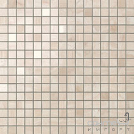 Плитка из белой глины мозаика Atlas Concorde Marvel Travertino Alabastrino Mosaic 9MVT