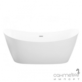 Акриловая отдельностоящая ванна Rea Ferrano REA-W0106 белая