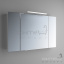 Зеркальный шкафчик с LED-подсветкой Marsan Therese-4 650х1000 черный Запорожье