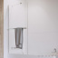 Шторка для ванны с полотенцедержателем Radaway Idea PNJ 70 10001070-01-01W хром/прозрачное стекло Київ