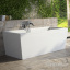 Отдельностоящая ванна с сифоном Besco Vena 170x75 белая Полтава