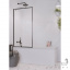 Шторка для ванны Radaway Idea Black PNJ 80 Frame 10001080-54-56 черный/прозрачное стекло Київ