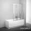 Шторка для ванны Ravak VS3-130 сатин/прозрачное (стекло) 795V0U00Z1 Львов