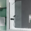 Шторка для ванной Radaway Modo New Black PNJ 70 10006070-54-01 черный/прозрачное стекло Кропивницкий