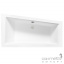 Асимметричная акриловая ванна Besco Intima Slim 150x85 белая левосторонняя Сумы