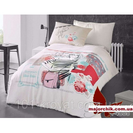 Комплект постельного белья для девушки Memories полуторный 150х215 см