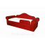 Кровать диван Мелани с выездным ящиком с защитным бортиком красный Мелитополь