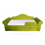 Кровать диван Мелани с выездным ящиком с защитным бортиком оливковый Мелитополь