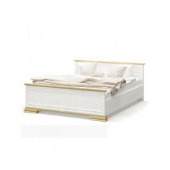 Кровать Мебель Сервис Ирис 160 (каркас без ламелей) андерсон пайн/дуб золотой Линовица