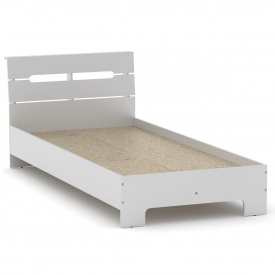 Односпальная кровать Компанит Стиль-90 альба (белый)