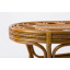Обеденный стол Аскания CRUZO натуральный ротанг королевский дуб (st0014) Чернівці