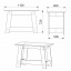 Стол обеденный КС-11 Компанит Нимфея альба (100х60х72,6 см) Чернівці
