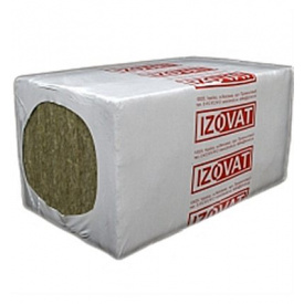 Плити теплоізоляційні з мінеральної вати Izovat-45 (50х1000х600 мм) 6,0 м2