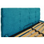 Кровать Richman Манчестер Comfort 120 х 200 см С подъемным механизмом и нишей для белья Голубая Полтава