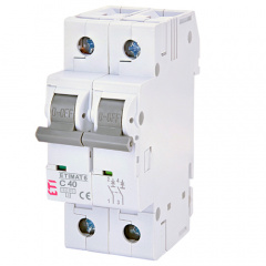 Автоматичний вимикач ETI ETIMAT 6 2 P 40A Тип C (2143520) Ужгород