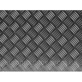 Лист алюминиевый рифленый 2 мм (1000х2000 мм)