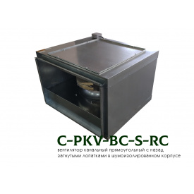 Вентилятор канальный прямоугольный C-PKV-BC-S-60-35-4-220-RC