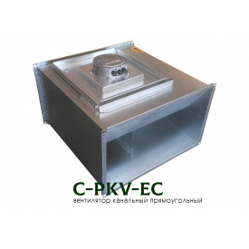 Вентилятор канальный прямоугольный с ЕС-двигателем C-PKV-EC-50-30-2-220-RC