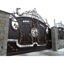 Ворота кованые Дрезден
